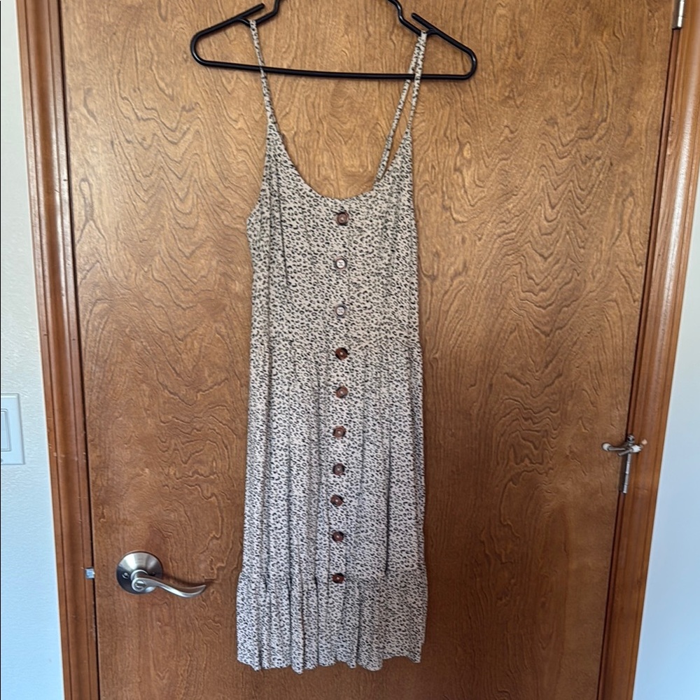 Japna Black and White Sleeveless Maxi Sundress